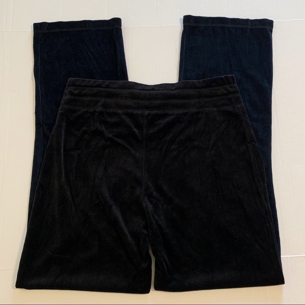 Jones New York Sport Black Velour Pants - Picture 3 of 6